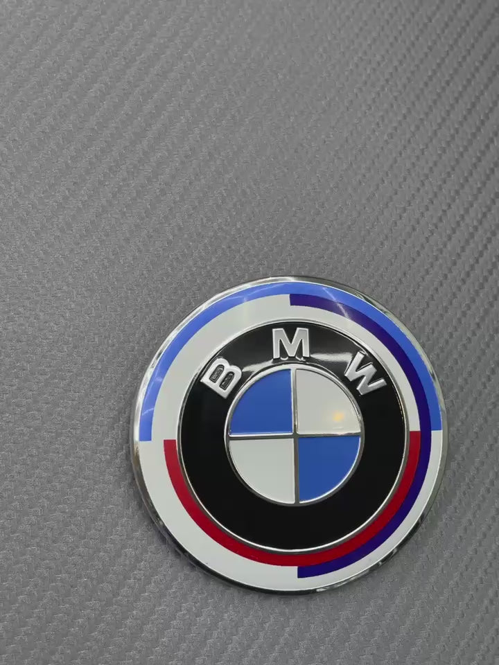 BMW M 50 Years Anniversary Emblem Badges