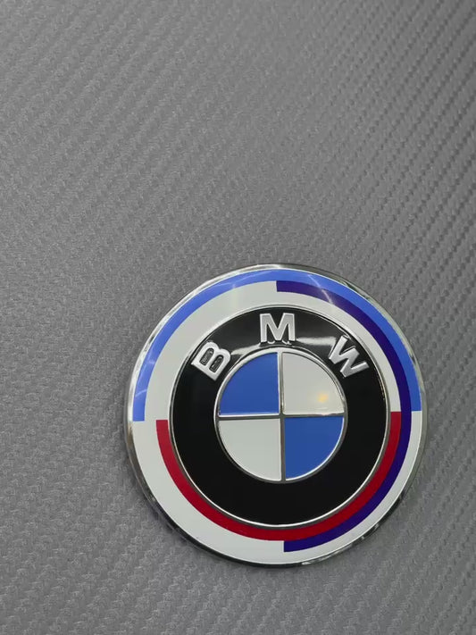BMW M 50 Years Anniversary Emblem Badges